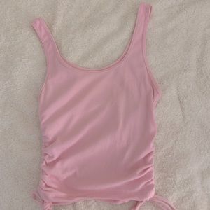 Pink Crop Top